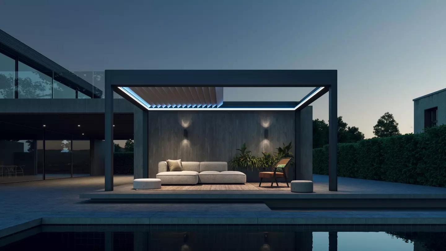 Hatipoğlu Alüminyum bioklimatik pergola (2)