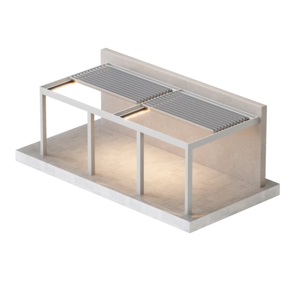 Hatipoğlu Alüminyum bioklimatik pergola (5)